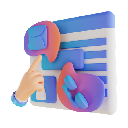 contact us 3d icon png download 4568171